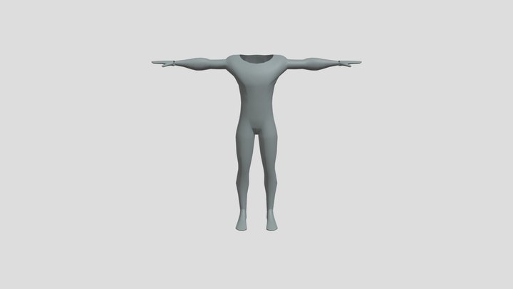 Torso (sin cabeza) 3D Model