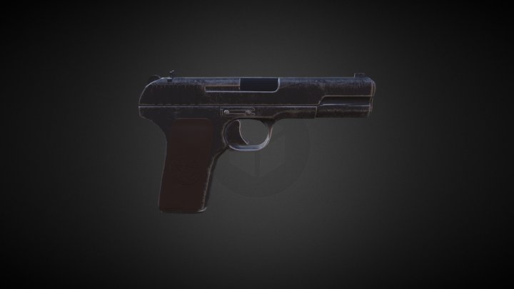 Tokarev TT33 3D Model