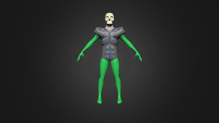 Skullman4 3D Model