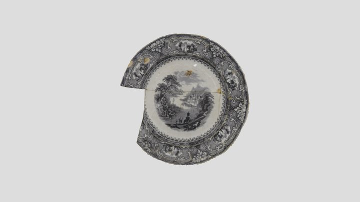 Ralph Hammersley "Venture" plate 3D Model