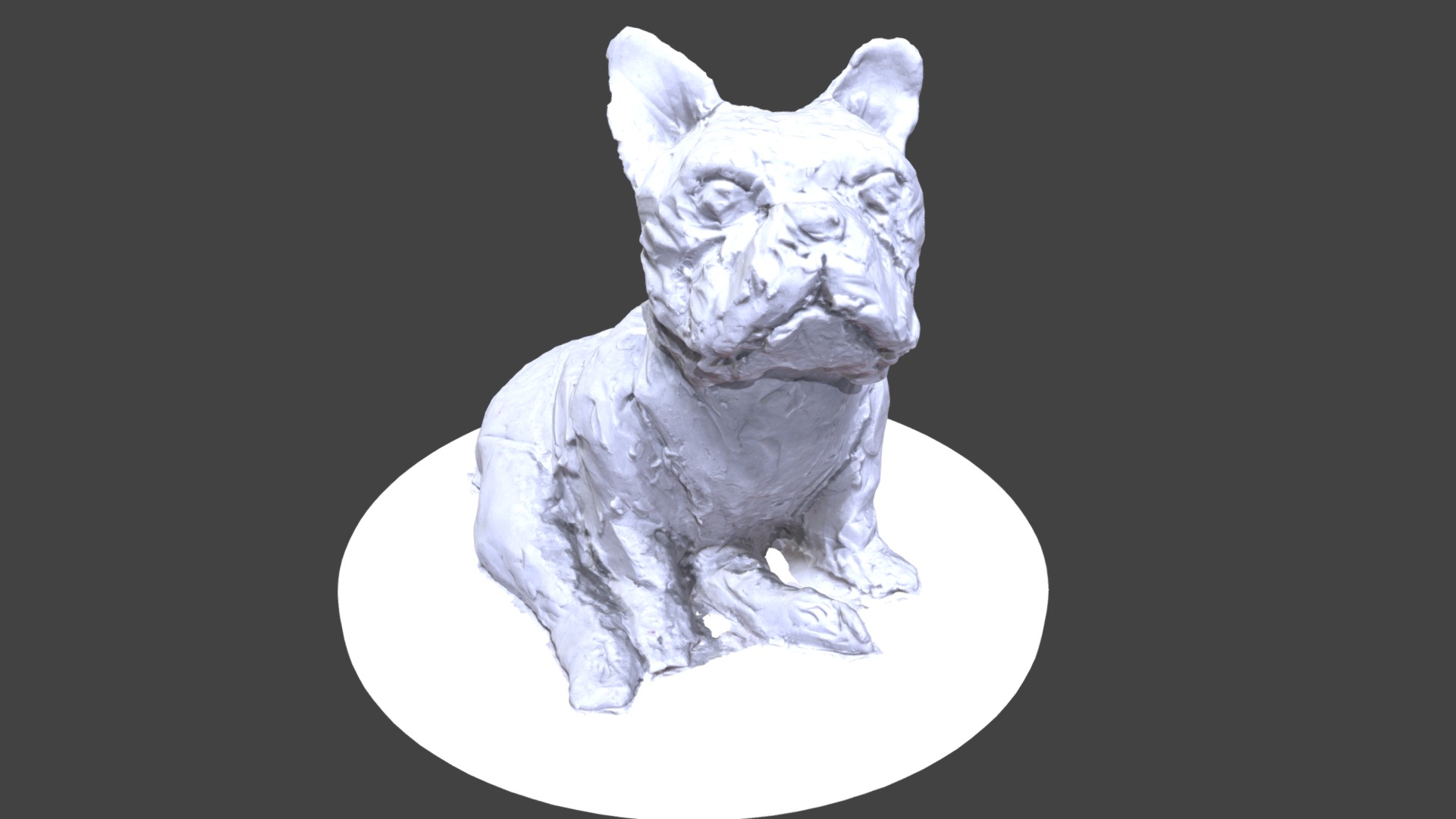 French bulldog - 3D model by waffett [fa0b8d3] - Sketchfab