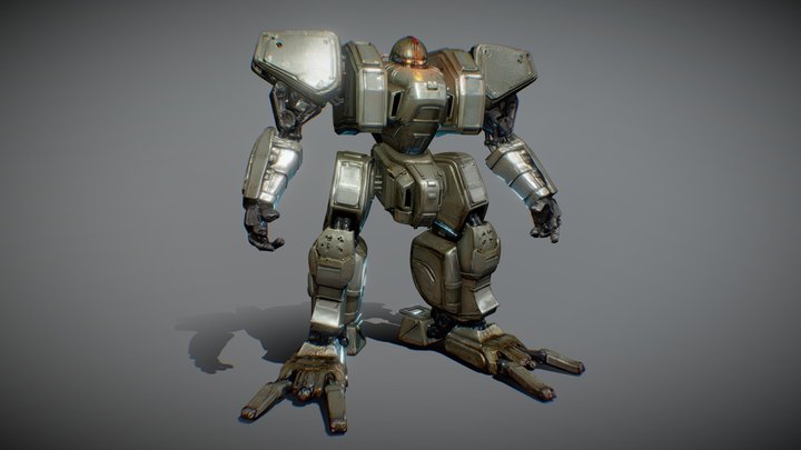 Front Mission 3 Wanzer - Zenith Rev 3D Model