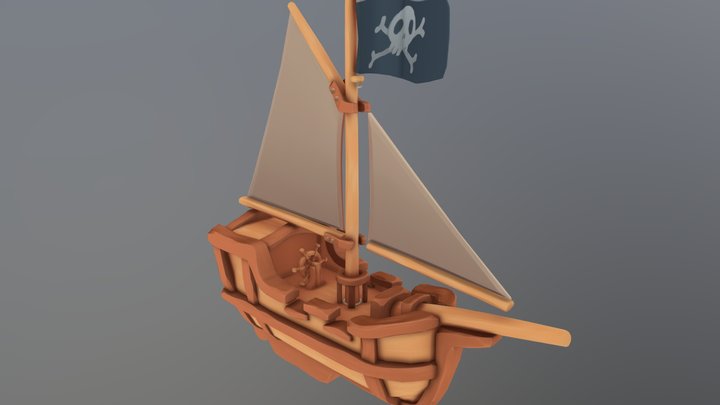Portfolio - Boat 3D Model