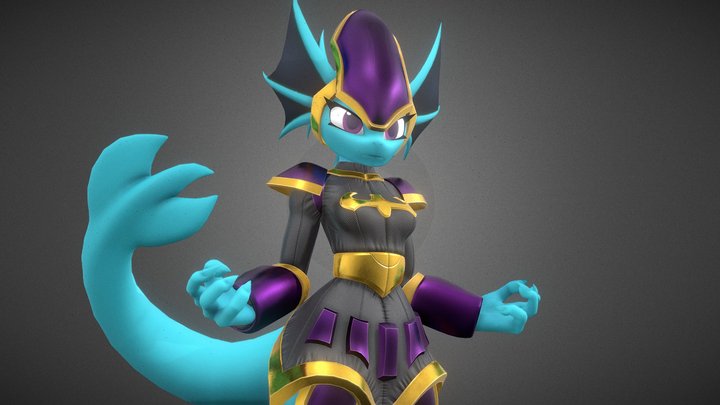 [Freedom Planet] Merga 3D Model