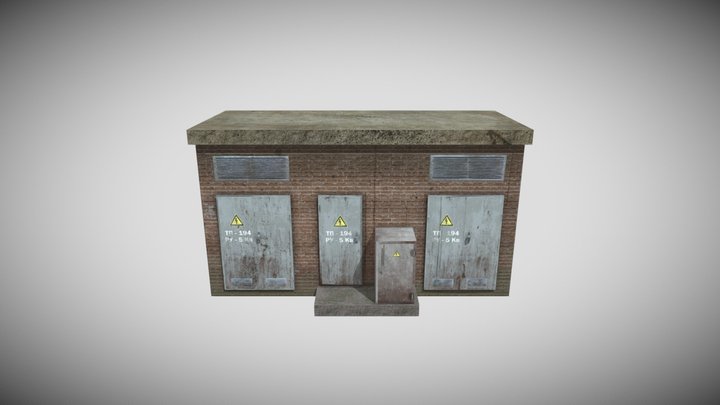Transformer booth 3D Model