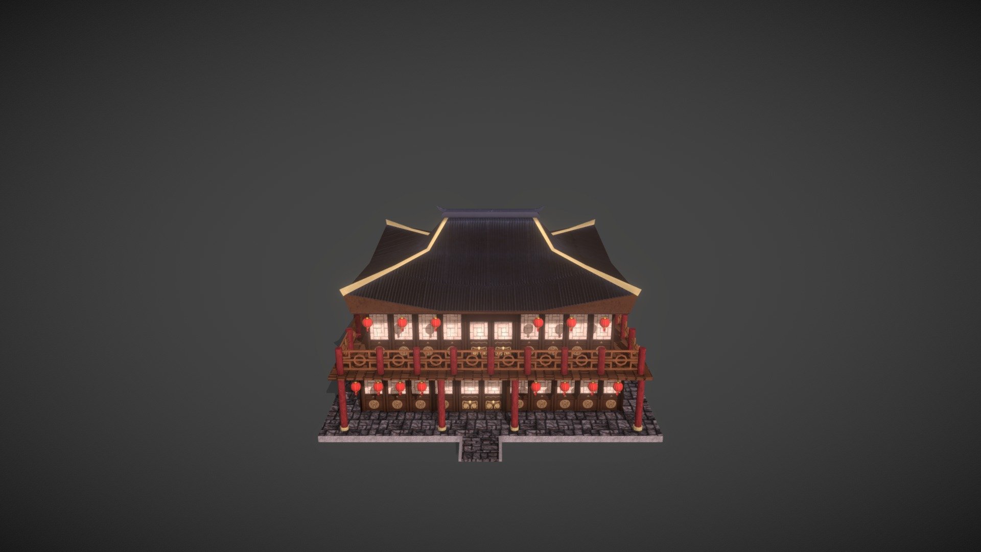Chinese Inn - 3D model by FixSunRise [fa0d9ec] - Sketchfab