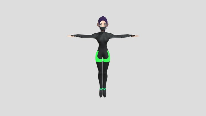 Ninja 3D Model