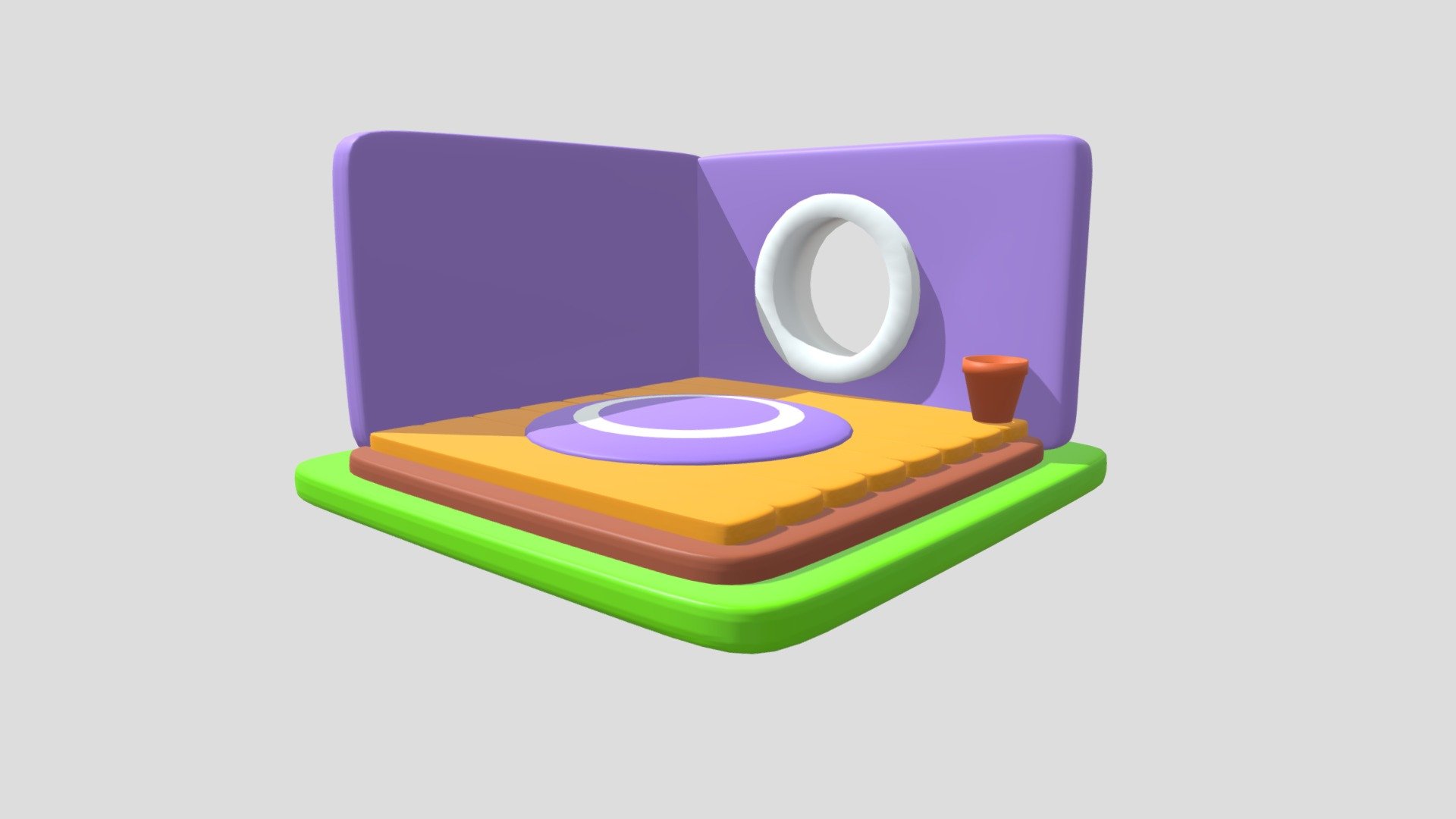 3D Sketchbook 12 - lil home
