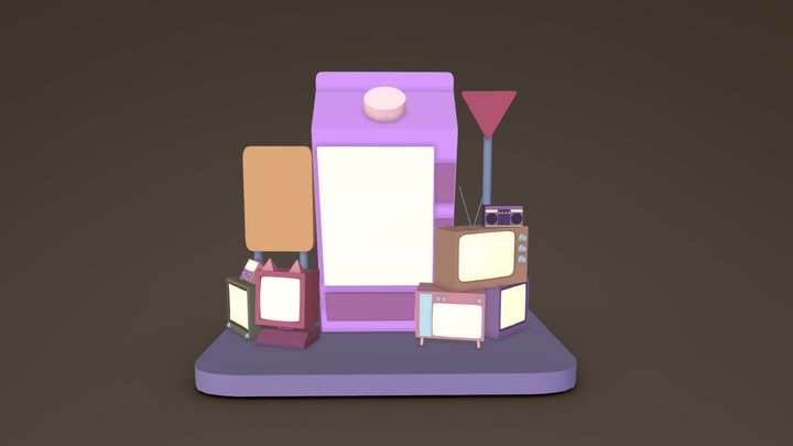 Sunrise Vending 3D Model