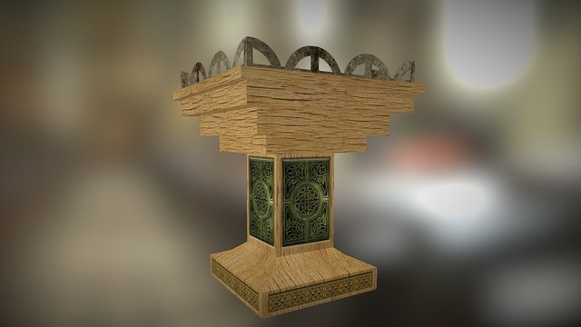 Modular Dungeon: Bonfire 3D Model