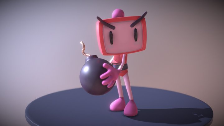 Bomberman 3D Model