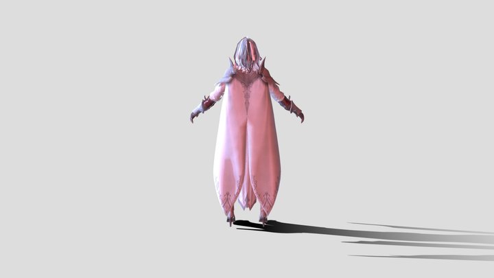 fbx divine caster raven 2 3D Model