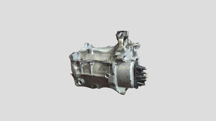 Moteur électrique Zoé 3D Model