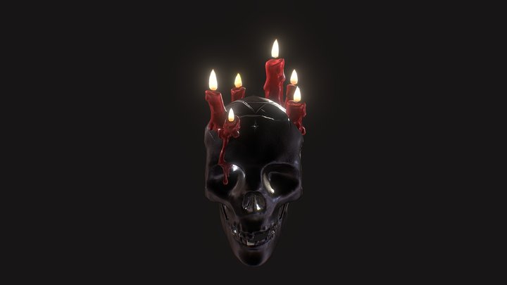 Séance Skull 3D Model