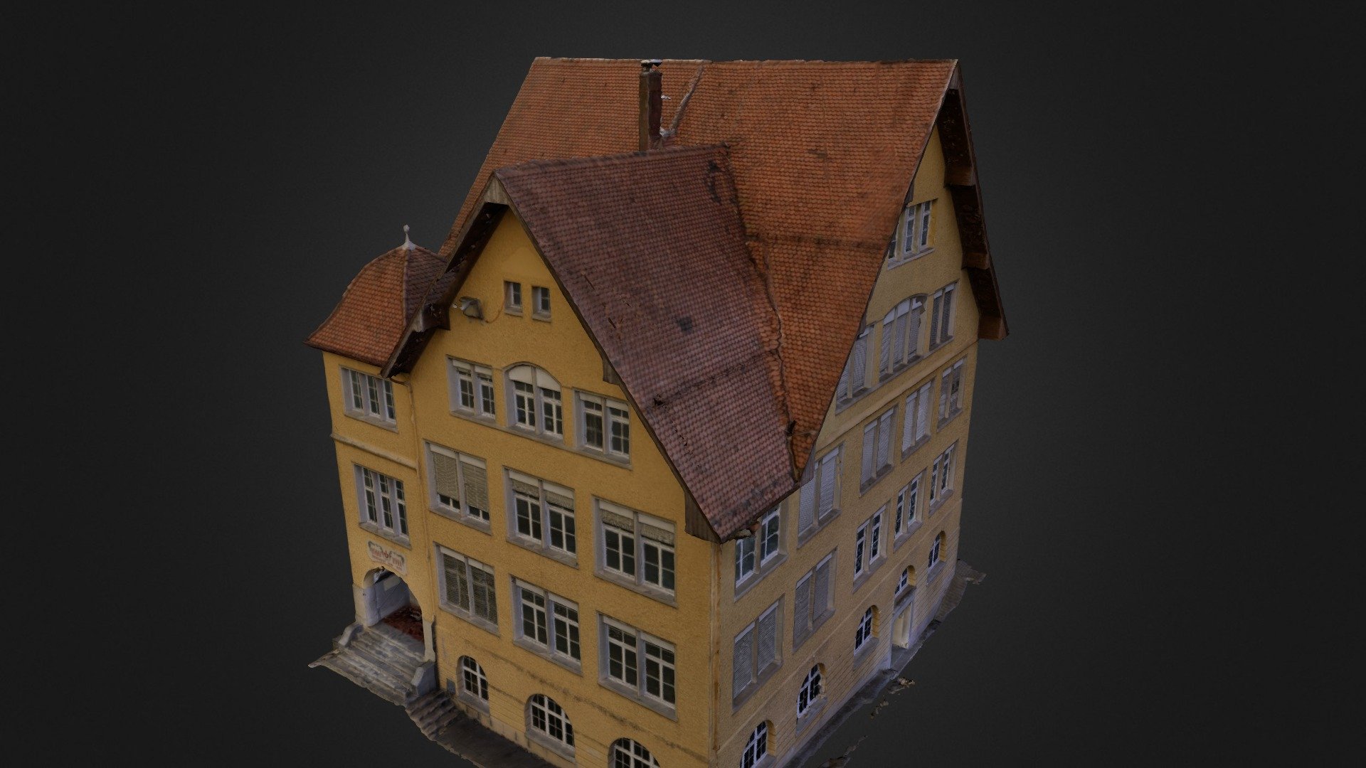 Schulhaus Neuenhof — Sketchfab embed 3D viewer