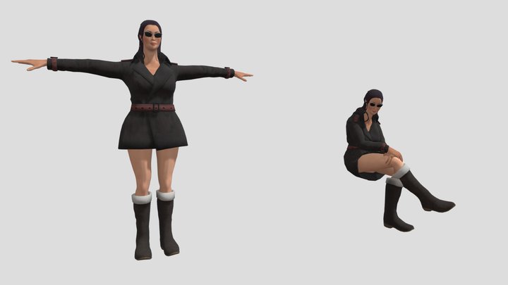 Raver Girl – Modèle 3D gratuit STL