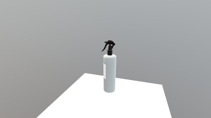 Spray bottle 3D Model