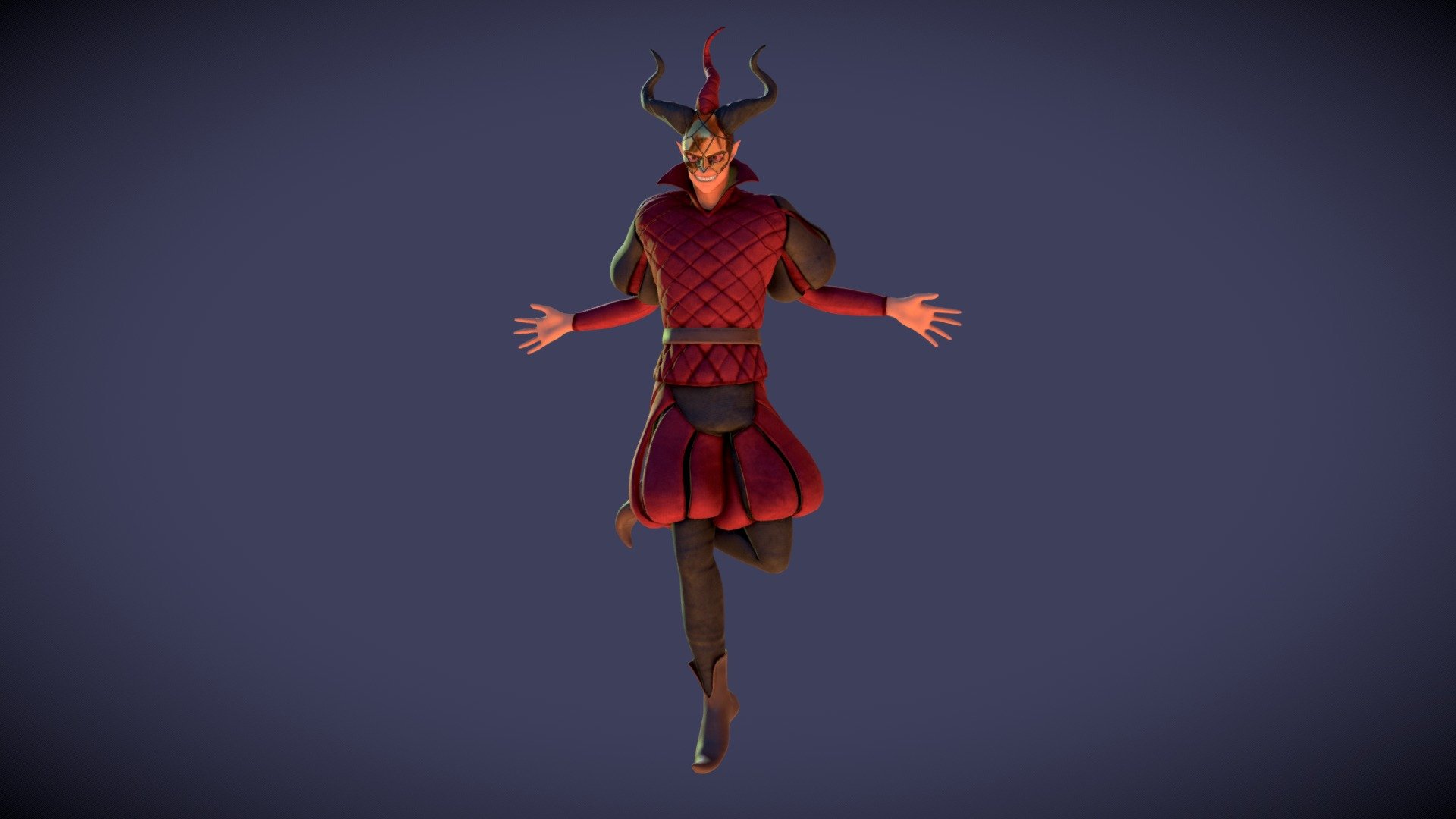 Chaotic Jester - 3D model by Kayla Wenzel (@KaylaWenzel) [fa11dda ...