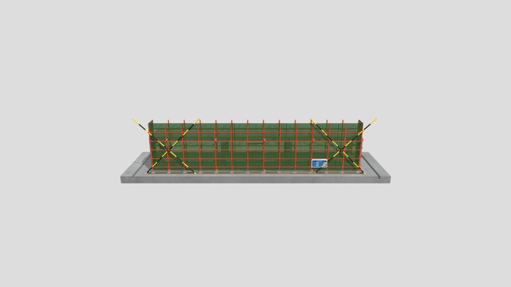 4-9-2-碗扣式脚手架 3D Model