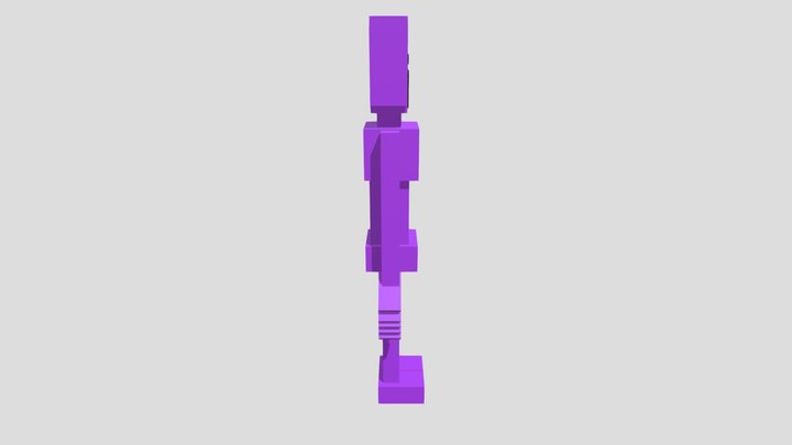 Purple Guy 3D Model