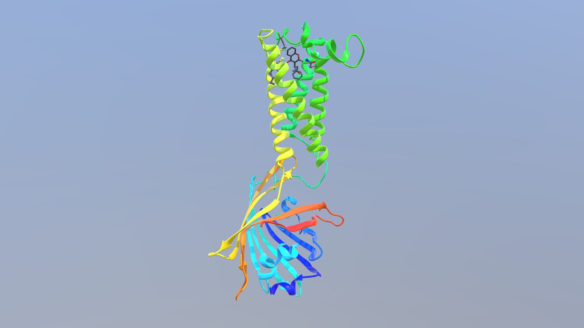 Warfarin VitaminK epoxide Reductase Complex Download Free 3D model