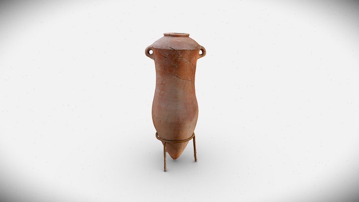 Gezer Torpedo Jar 3D Model