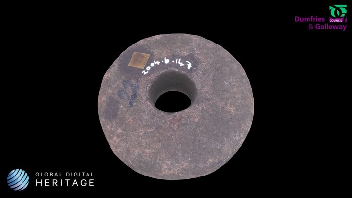 Spindle Whorl - Stranraer Museum, Scotland