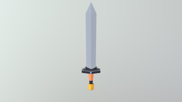 My First Sword 3D Model