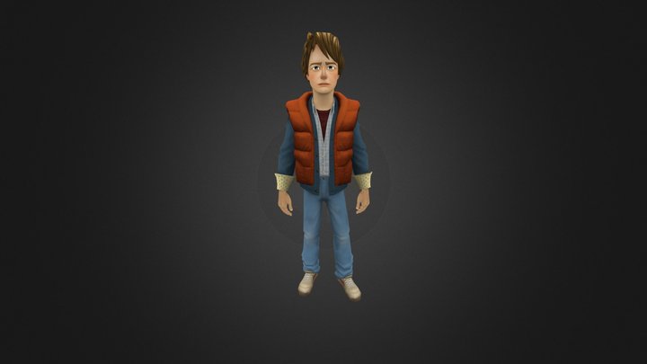 marty 3D Model