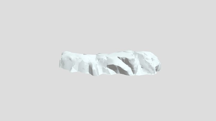 Cliff 3D Model