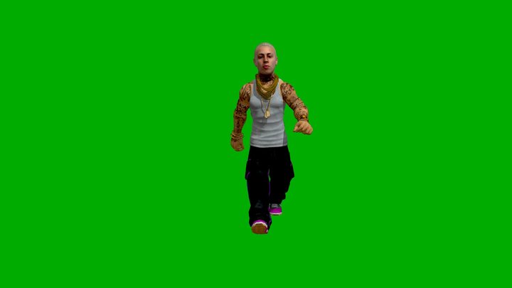 MC DANIEL MOVIMENTOS 1 3D Model