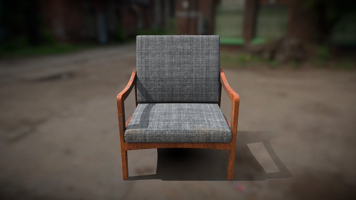 Nordic Chair 3D Model