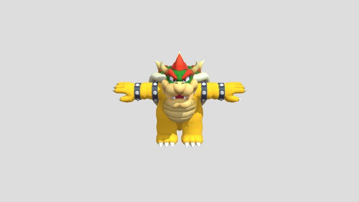 bowser 3D Model