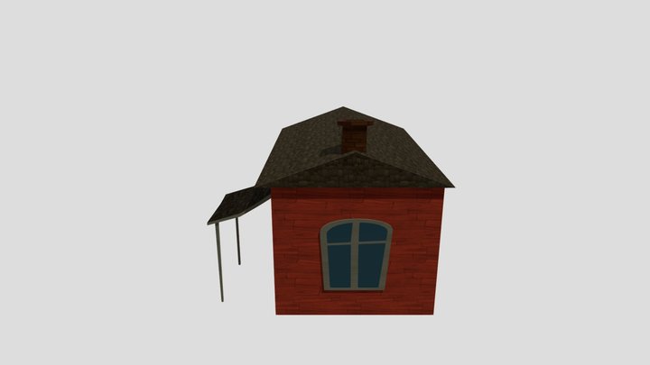 Hello Neighbor Fan made Home 1 3D Model