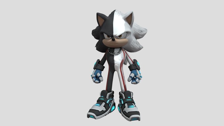 Ruan The Hedgehog - Original Character (OC) 3D Model