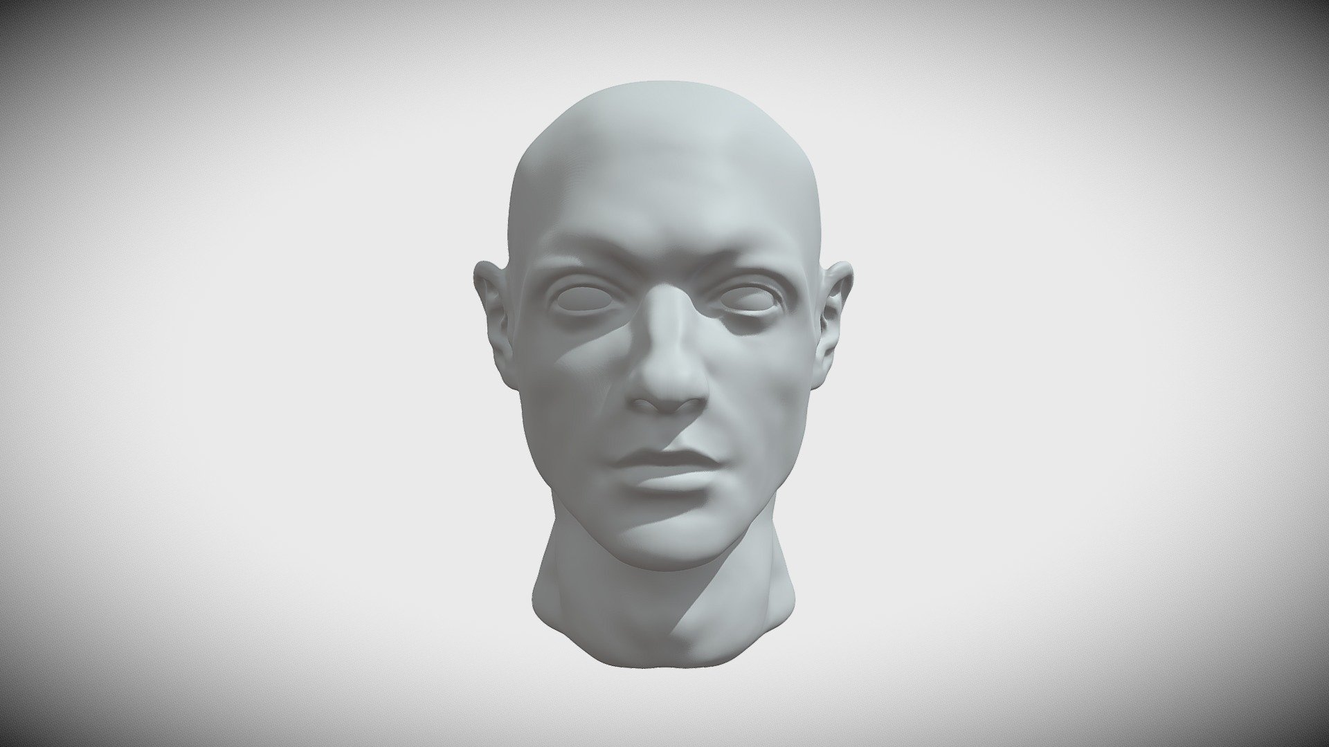 Male Head Download Free 3D Model By Toods mistooder fa187c4 