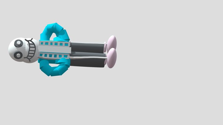 Sans 3D Model