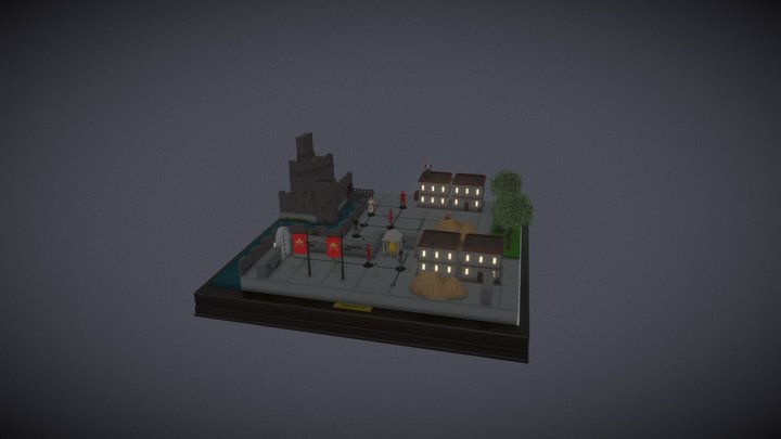 Assassin's Creed Brotherhood GO Level 4 3D Model