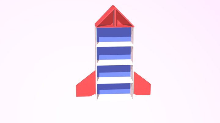 Rocket Shelf 3D Model