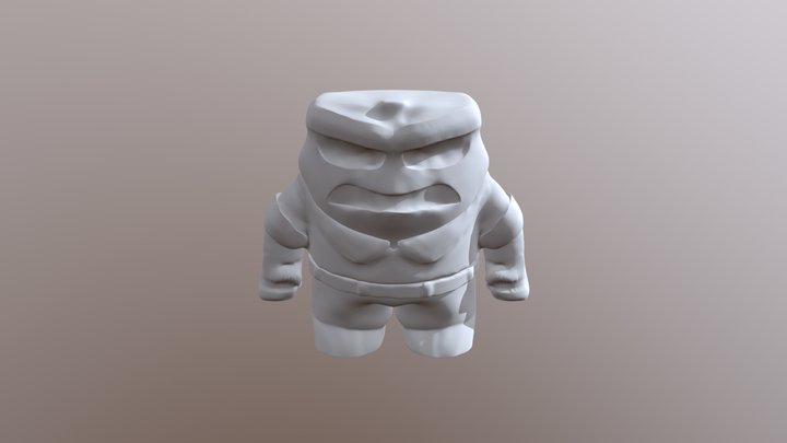 Anger 1 3D Model