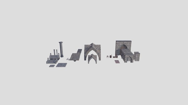 Exam Assets 3D Model