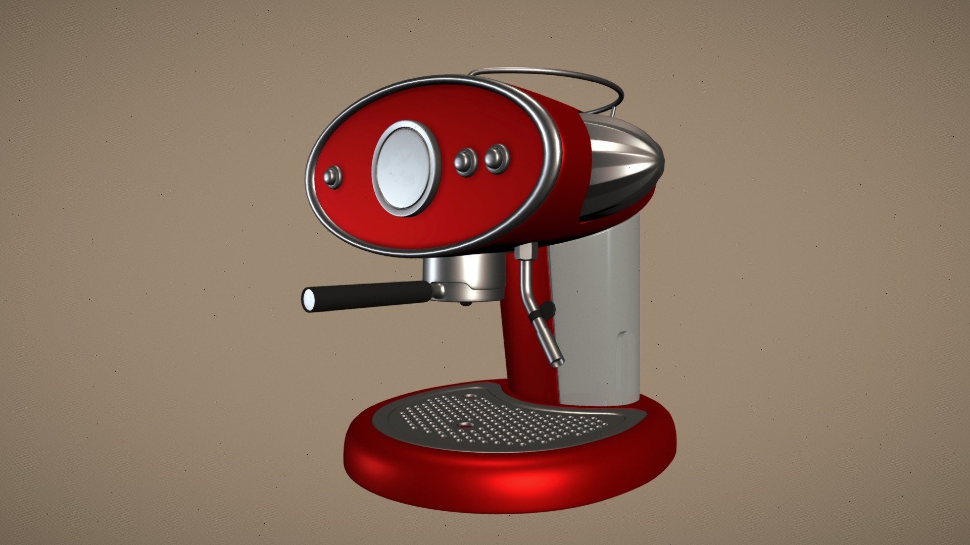 Francis francis X6 retr coffee machine 3D model by Daan Van Schuylenbergh fa19f73 Sketchfab