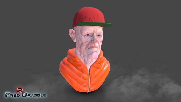 realistic male face – Modello 3D gratuito STL