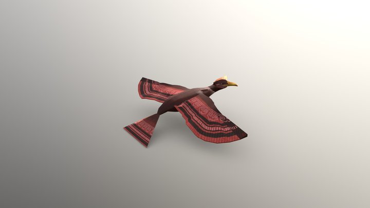 Hornbill 3D Model