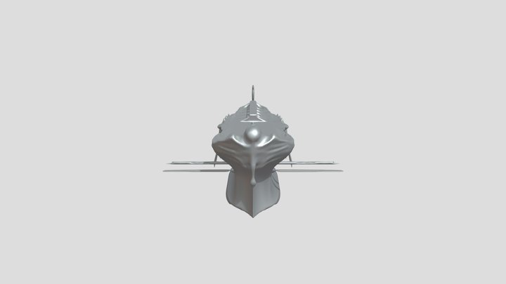 Charon Dante's Inferno 3D Model