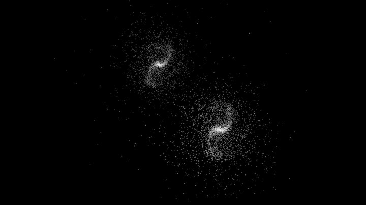 Galaxias espirales 3D Model