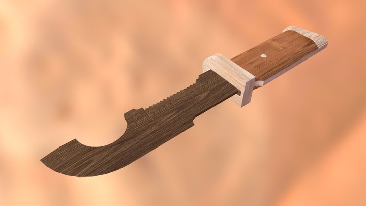 Knife 3D Model