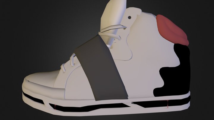 Jump Shoe V4 3D Model