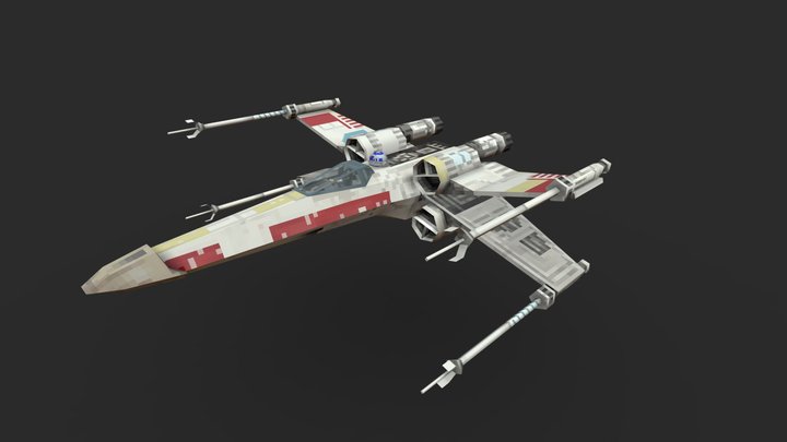Xwing 3D Model