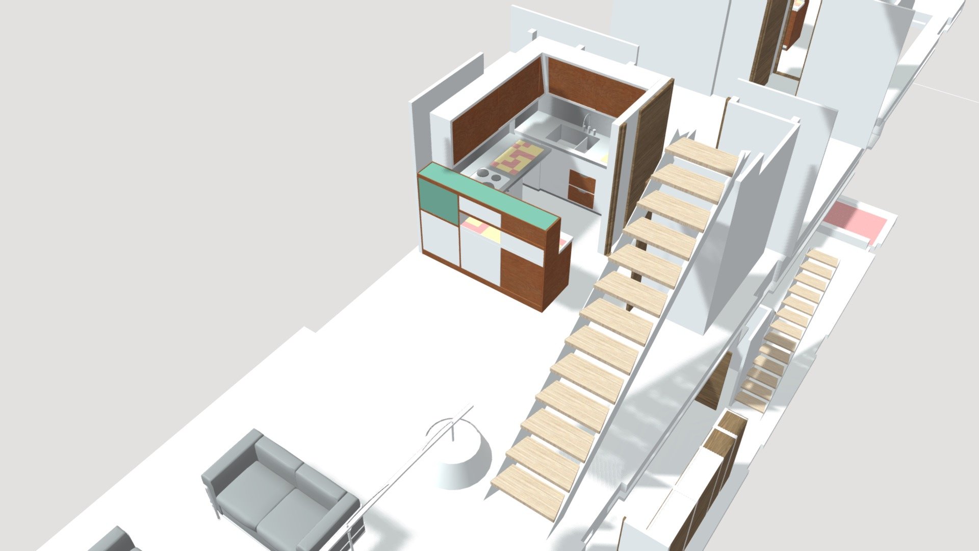Unite d' habitation - 3D model by matt z chan (@mattzch) [fa1dd6f ...